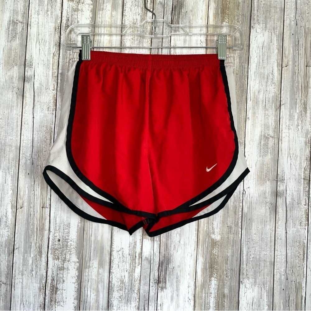 Nike Red Tempo Shorts - Picture 2 of 5